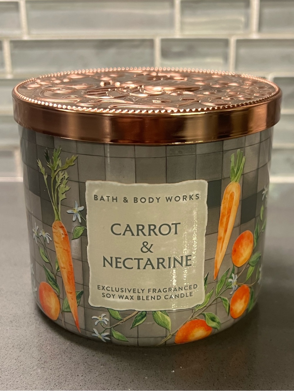 Bath & Body Works Carrot & Nectarine Candle
